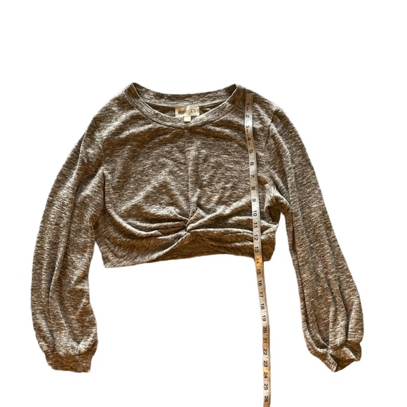 Whiteroom & Cactus Twisted Soft Gray Sweater Size M Great Loved Condition! - Picture 3 of 8